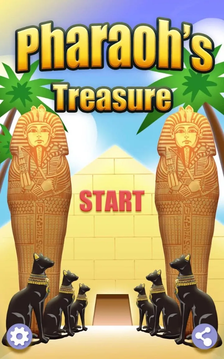 Screenshot des Spiels Pharaoh Treasures